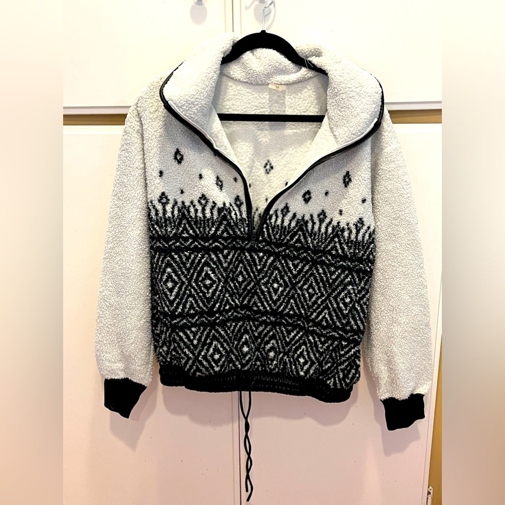 CALIA Cozy pullover - tts Ski Half zip Sherpa